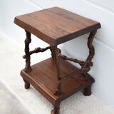 Vines and vintage wood table