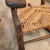Vintage oak rocking chair