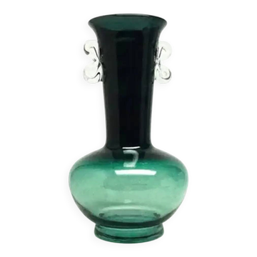 Vase, Polish modernism, glass, Poland, 1970s