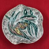 Vintage Vallauris trinket tray, possibly Borty - set of 4 - approximately 13 cm