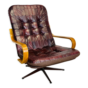 Vintage leather armchair