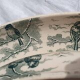 Snow gravy boat sarreguemines u& cie