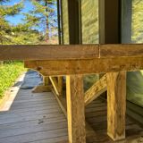 Table ancien de ferme en chene massif