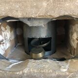 Black marble fireplace pendulum