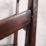 Old country folk art armchair
