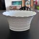 Porcelain basket-style planter