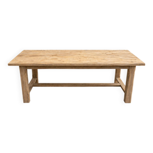 Table de ferme rénovée
