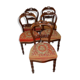 Set of 5 chairs