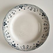 8 plates Moroccan model in earthenware - French manufacture