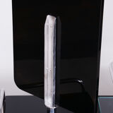 Restored black art deco dressing mirror 1930s, made by vichr a spol