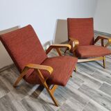 Tatra armchairs by Frantisek Jirak