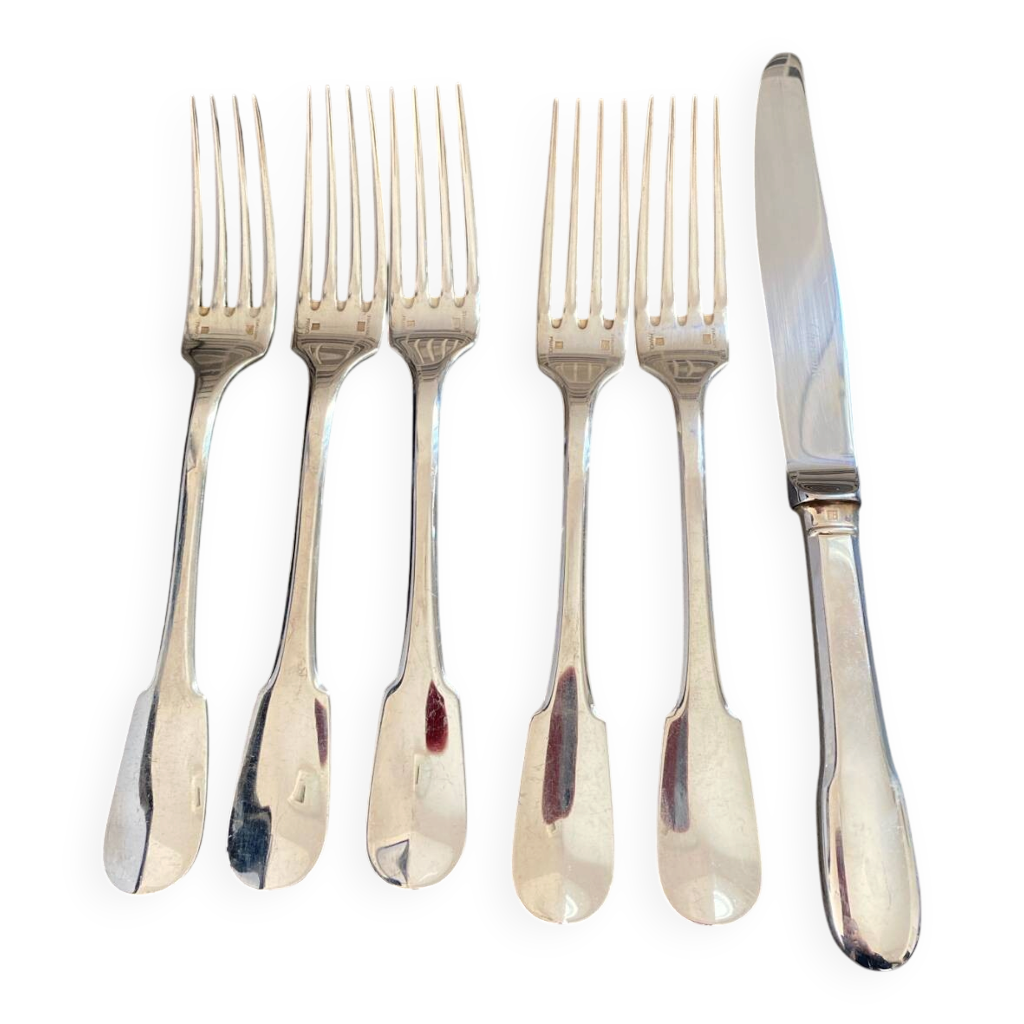 Set of cutlery Cristofle Cluny