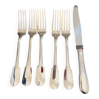 Set of cutlery Cristofle Cluny