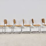 Dinning Style Chairs B32 By Marcel Breuer set 6