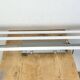 Grey Industrial Hanging Tube Light from Polam Gdansk, 1970s