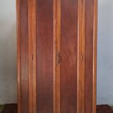 Vintage beech wardrobe