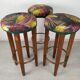 3 art deco bar stools