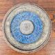 Earthenware dish with glazed decoration Trifoglio by Aldo Londi for Bitossi, Italy, 1960 (Copy) (Copy)