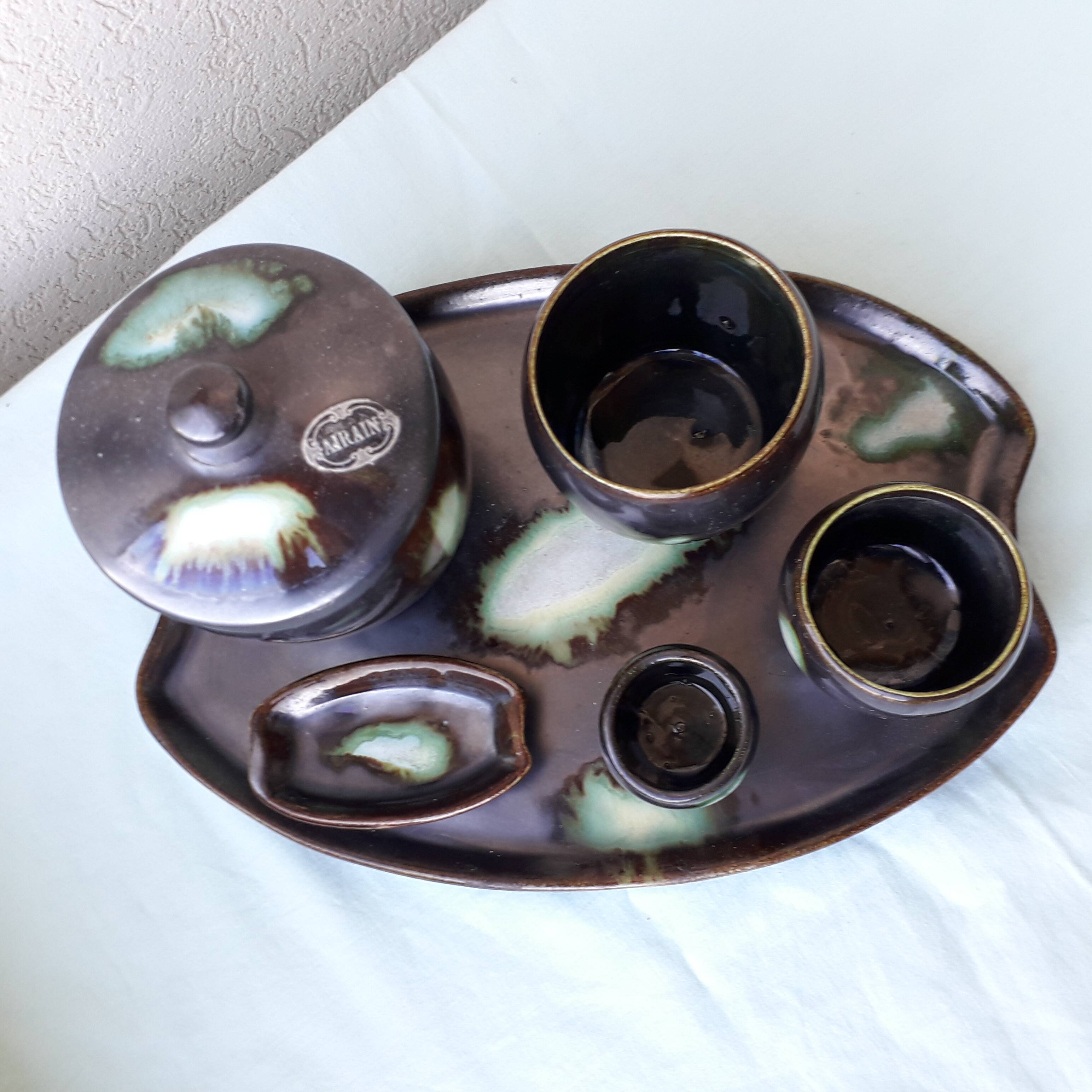 Belgian ceramic smoking service Airain