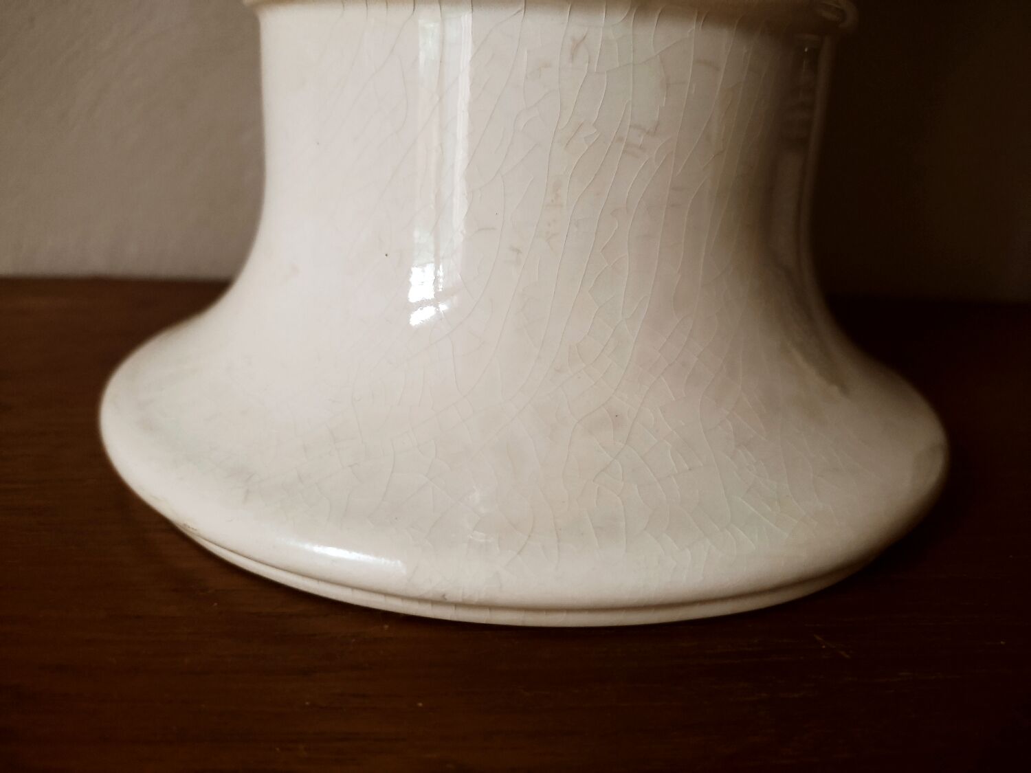 Faience art deco vase by Charolles