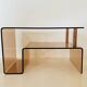 Table basse en altuglas par Michel Dumas, France années 70