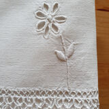 Ancient drapery embroidered with Venice days