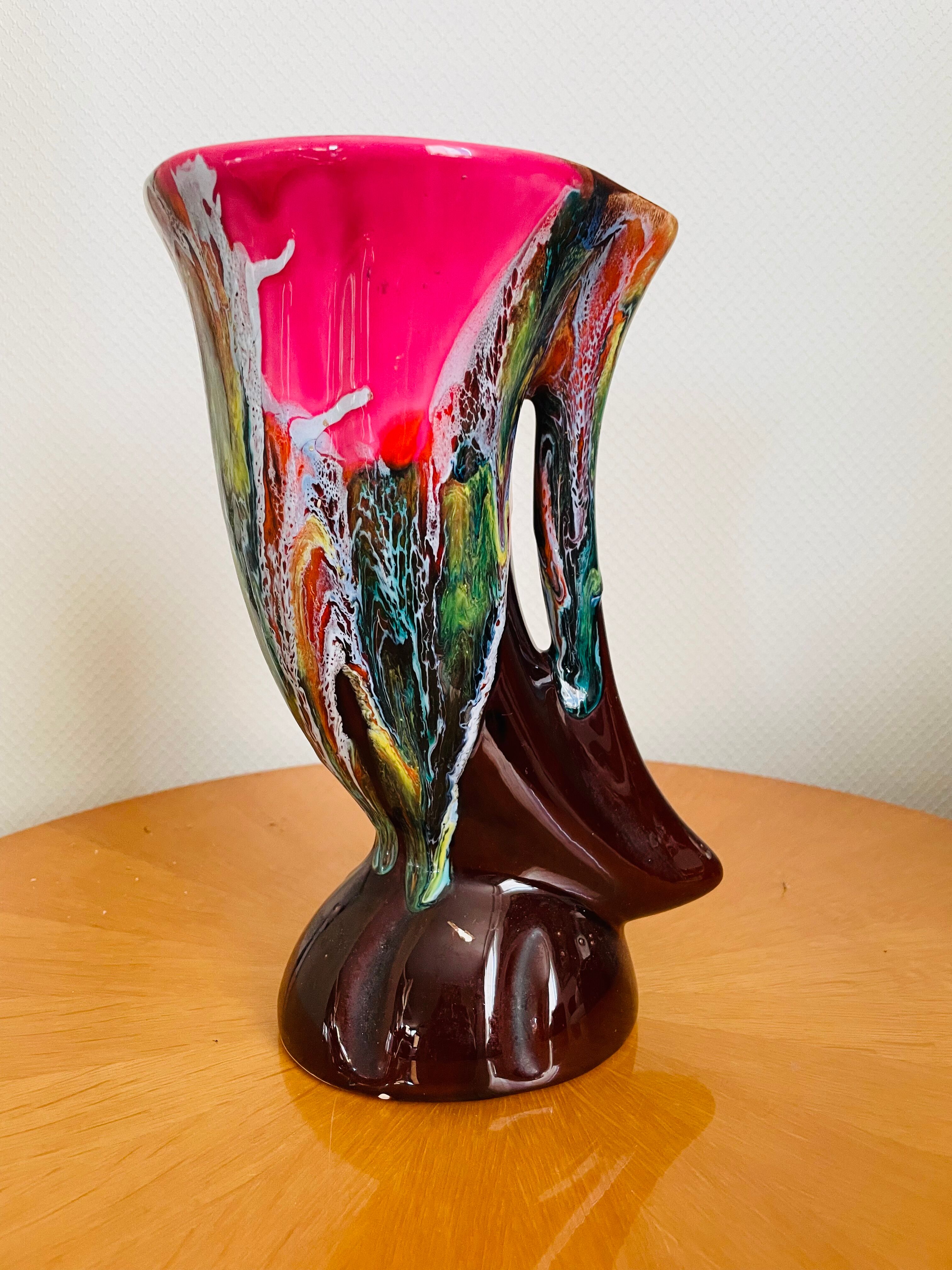 Vase Vallauris vintage