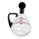 Enamelled glass carafe 1920