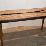 Solid wood desk
