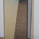 Large table lamp in silver and gold metal, 1980