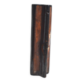 Black abstract vase