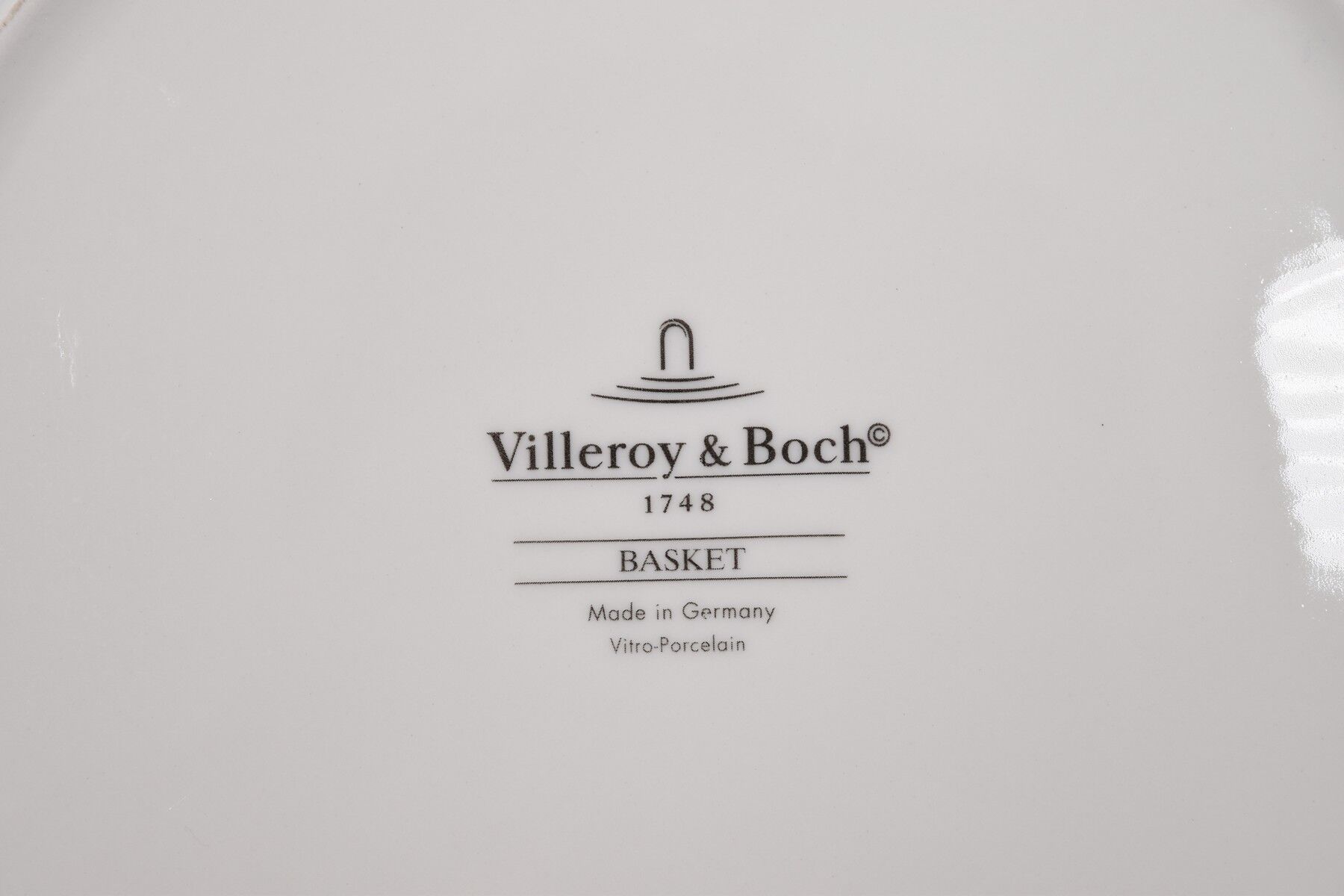 Salad bowl Villeroy & Boch model Basket