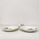 3 vintage floral soup plates Printemps Paris model Essonnes