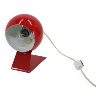 1960s Red Adjustable Table lamp, Germany