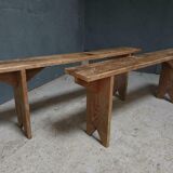 Old flea bench sidetable pine