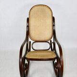 Vintage Brown Rocking Chair