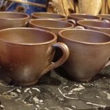 11 bowls of Noron cider from Turgis pottery
