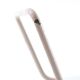 Midcentury Pink Metal Plant Etagere With White Opaline Glass, 1960s