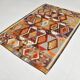 5x8 Soft Colors Persian Kilim Rug, Oushak Area Rug, 157x255Cm