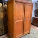Wardrobe in solid oak Art Deco period