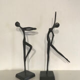 Ikea vintage bodrul khalique lot of two dancers