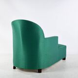Asymmetrical Art Deco style chaise longue