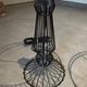 Pair of black modernist design lamps