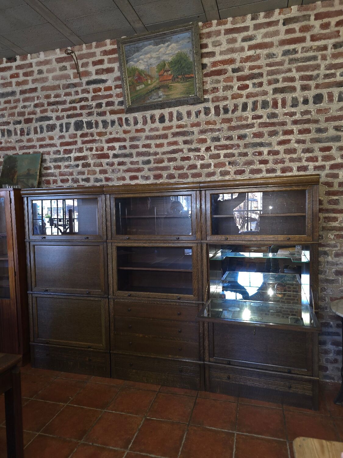 Modular bookshelf MD in oak