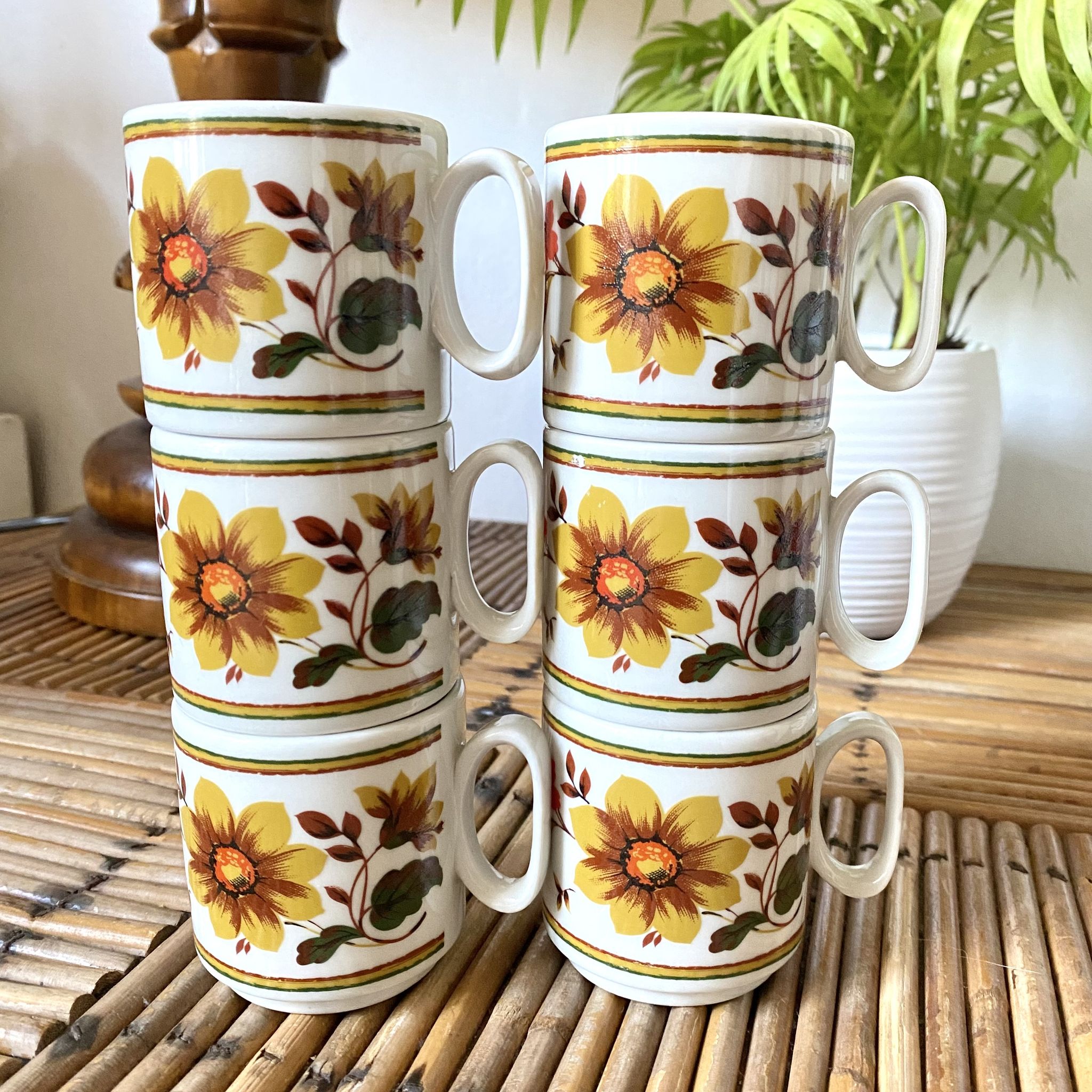Vintage Tognana Coffee Mugs