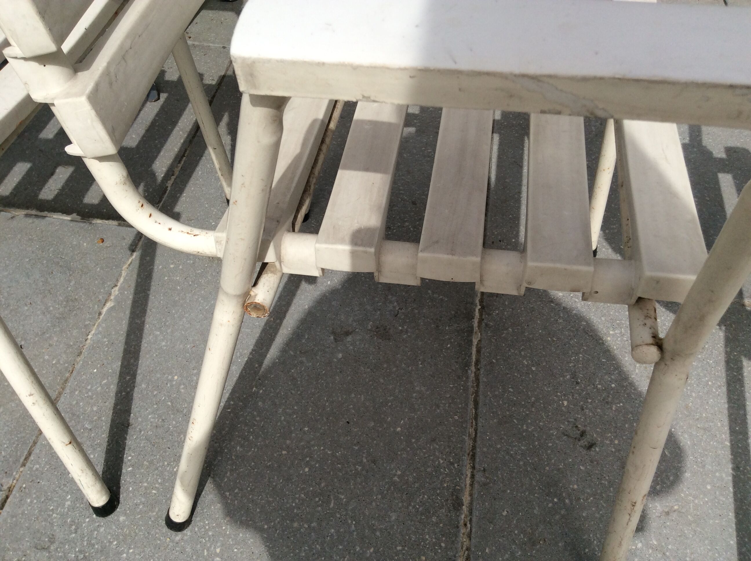 4 fauteuils de jardin