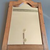 Duo de miroirs encadrement noyer