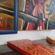 Large Dirk Jan Ribbeling Oil Painting on Canvas 1969 Amsterdam
