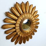 Vintage sunburst mirror, 1960s