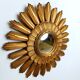 Vintage sunburst mirror, 1960s